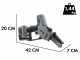 Volpi KVS5100 Manual Battery-powered Pruner -2x 14.4 V 2.5Ah Batteries