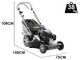 Marina Systems HR 54 SH VV Self-Propelled Lawn Mower - 4-in-1 - Honda GCVx 170 Engine