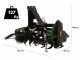 GreenBay TL 105 - Light Series Tractor Rotary Tiller - Fixed Hitch