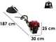 EuroMech HO 50C - 4-Stroke Petrol Brush Cutter - Honda Engine