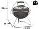 Weber Smokey Joe Premium Gray Portable Charcoal Barbecue