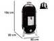 Weber Smokey Mountain Cooker Charcoal Barbecue and Smoker - 47 cm