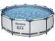 Bestway Steel Pro Max 56418 - &Oslash;366x100 cm  - Round Pool + Filter Pump and Ladder