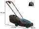 Gardena PowerMax 32/18V P4A Electric Battery-Powered Lawn Mower - 18V/4ah - 32 cm