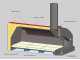 Rossofuoco Nonna Luisa Nero - Outdoor Wood-Fired Oven with Cart