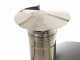 Rossofuoco Nonna Luisa Nero - Outdoor Wood-Fired Oven with Cart