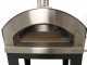 Rossofuoco Nonna Luisa Rosso - Outdoor Wood-Fired Oven with Cart 