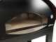 Rossofuoco Benni Marrone - Outdoor Wood-Fired Oven with Cart 