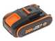 Worx Nitro WG286E Battery-powered Hedge Trimmer - 2x20V 2Ah Batteries - 60 cm Steel Blade