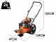 Redback S22-T6 - 4-stroke gasoline wheeled brush cutter