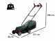 Bosch CityMower Electric Battery-Powered Lawn Mower 18-32-300 - 18V 4Ah