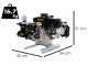 Comet MC20/20 - Petrol Sprayer Pump - Loncin 148F-2 Engine