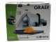 GRAEF CLASSIC C90 Silver - Meat Slicer 2-in-1 with Vegetables Slicer - 170mm blade