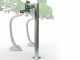 Seven Italy Short Support Leg - suitable for Disc Ridger and Tillers