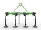 Seven Italy Simply a 4 - Square Spring Grubber with Curl - 120cm