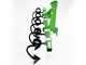 Seven Italy Simply 5 - Square Spring Grubber with Curl - 140 cm