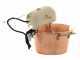 LAR Polentamatic - Hammered Copper Electric Pot for Polenta with Flat Base 3.5 L - max 8W