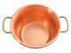 LAR Polentamatic - Hammered Copper Electric Pot for Polenta with Flat Base 4.5 L - 8W