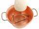 LAR Polentamatic - Hammered Copper Electric Pot for Polenta with Flat Base 4.5 L - max 8W