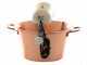 LAR Polentamatic - Hammered Copper Electric Induction Pot for Polenta 6.5 L - 8W