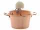 LAR Polentamatic - Hammered Copper Electric Induction Pot for Polenta 6.5 L - max 8W