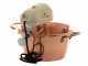 LAR Polentamatic - Hammered Copper Electric Induction Pot for Polenta 4.5 L - 8W