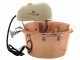 LAR Polentamatic - Hammered Copper Electric Induction Pot for Polenta 4.5 L - max 8W