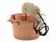 LAR Polentamatic - Hammered Copper Electric Induction Pot for Polenta 6.5 L - 8W