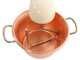 LAR Polentamatic - Hammered Copper Electric Induction Pot for Polenta 6.5 L - max 8W