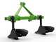 Seven Italy Simply - Furrower with 2 anchors - 120cm frame - For tractors with three-point hitch