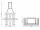 Linea VZ Panarea - Wood and Charcoal Masonry Barbecue
