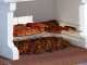 Linea VZ Panarea - Wood and Charcoal Masonry Barbecue