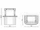Linea VZ Gavi - Wood and Charcoal Masonry Barbecue