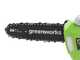 Greenworks G40PSFK2 - Battery backpack pruner on extension pole - Battery 40V 2Ah