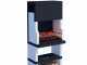 Linea VZ Stoccolma - Wood and Charcoal Masonry Barbecue