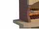 Linea VZ Minorca - Wood and Charcoal Masonry Barbecue