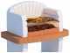 Linea VZ Modena - Wood and Charcoal Masonry Barbecue