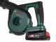 Bosch Universal Leaf Blower 18V - Battery-Powered Electric Leaf Blower - 18V 2.5Ah