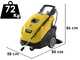 Lavor Auckland 1310 - Heavy-duty Hot Water Pressure Washer - Max. pressure: 150 bar