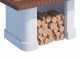Linea VZ Posillipo -  Wood and Charcoal Masonry Barbecue
