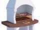 Linea VZ Los Angeles - Wood and Charcoal Masonry Barbecue