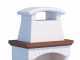 Linea VZ Maiorca - Wood and Charcoal Masonry Barbecue