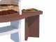 Linea VZ Portofino - Wood and Charcoal Masonry Barbecue