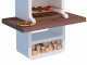 Linea VZ Portocervo - Wood and Charcoal Masonry Barbecue