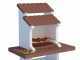 Linea VZ Portocervo - Wood and Charcoal Masonry Barbecue