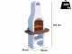 Linea VZ Grado - Charcoal Masonry Barbecue