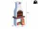 Linea VZ San Remo - Charcoal Masonry Barbecue