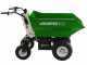 GREENBAY eDUMPER 500 - Electric Battery-Powered Wheelbarrow - 48V 32Ah