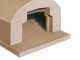 Linea VZ F4 -  Wood-Fired Oven with 56x61 cm Hob - Cooking Capacity: 2 Pizzas