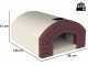 Linea VZ Sorrento - Built-In Wood-Fired Oven with 72x105 Cooking Chamber - Cooking Capacity: 5 Pizzas